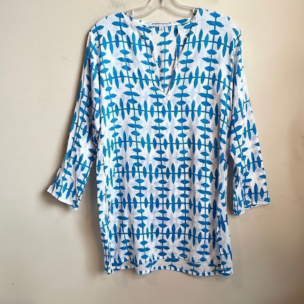 Barbara Gerwit Cotton Tunic Top S